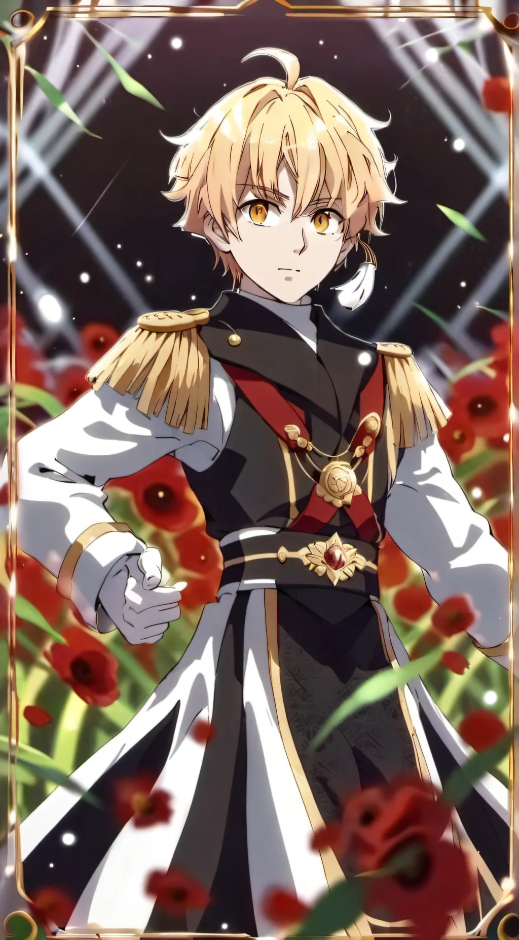 ai character: zenitsu  background