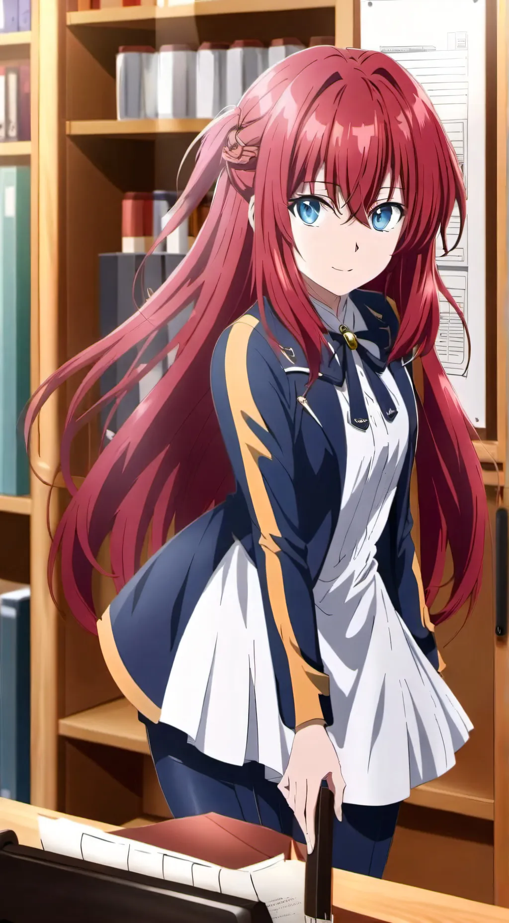 ai character: Rias gremory background