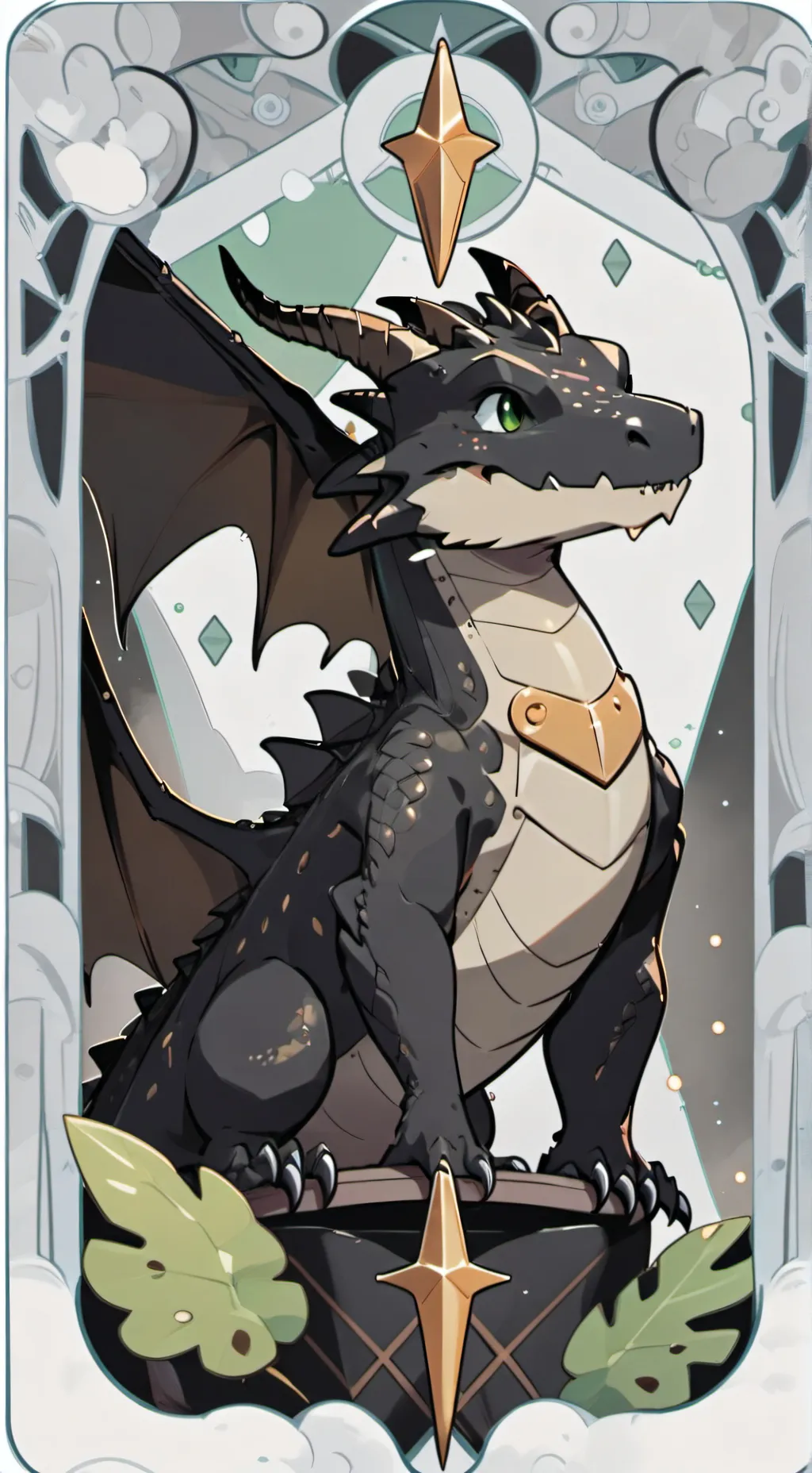 ai character: toothless background