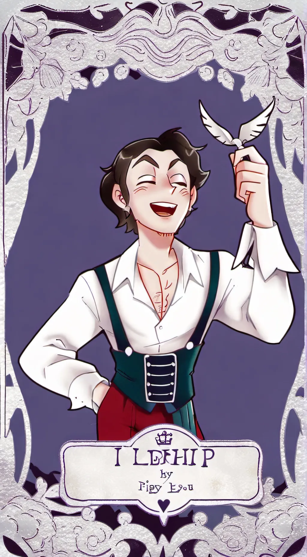 ai character: Gaston and LeFou  background