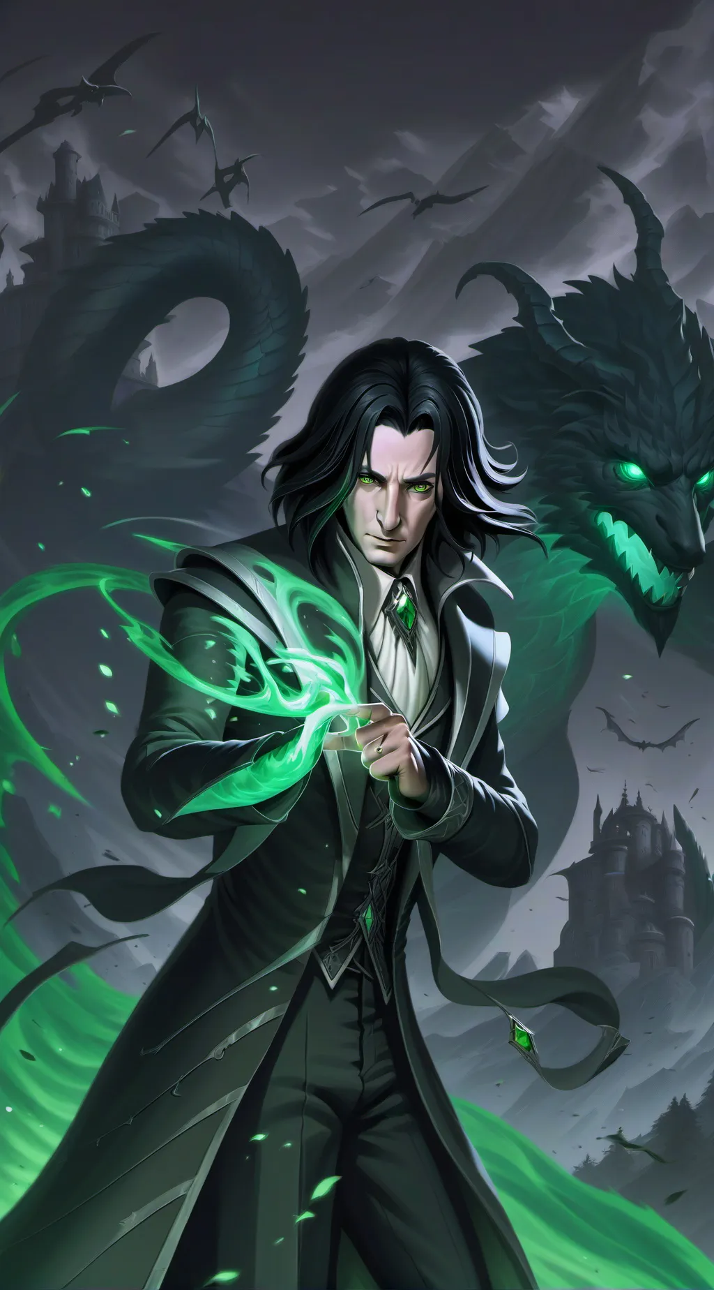 ai character: sevurus snape background