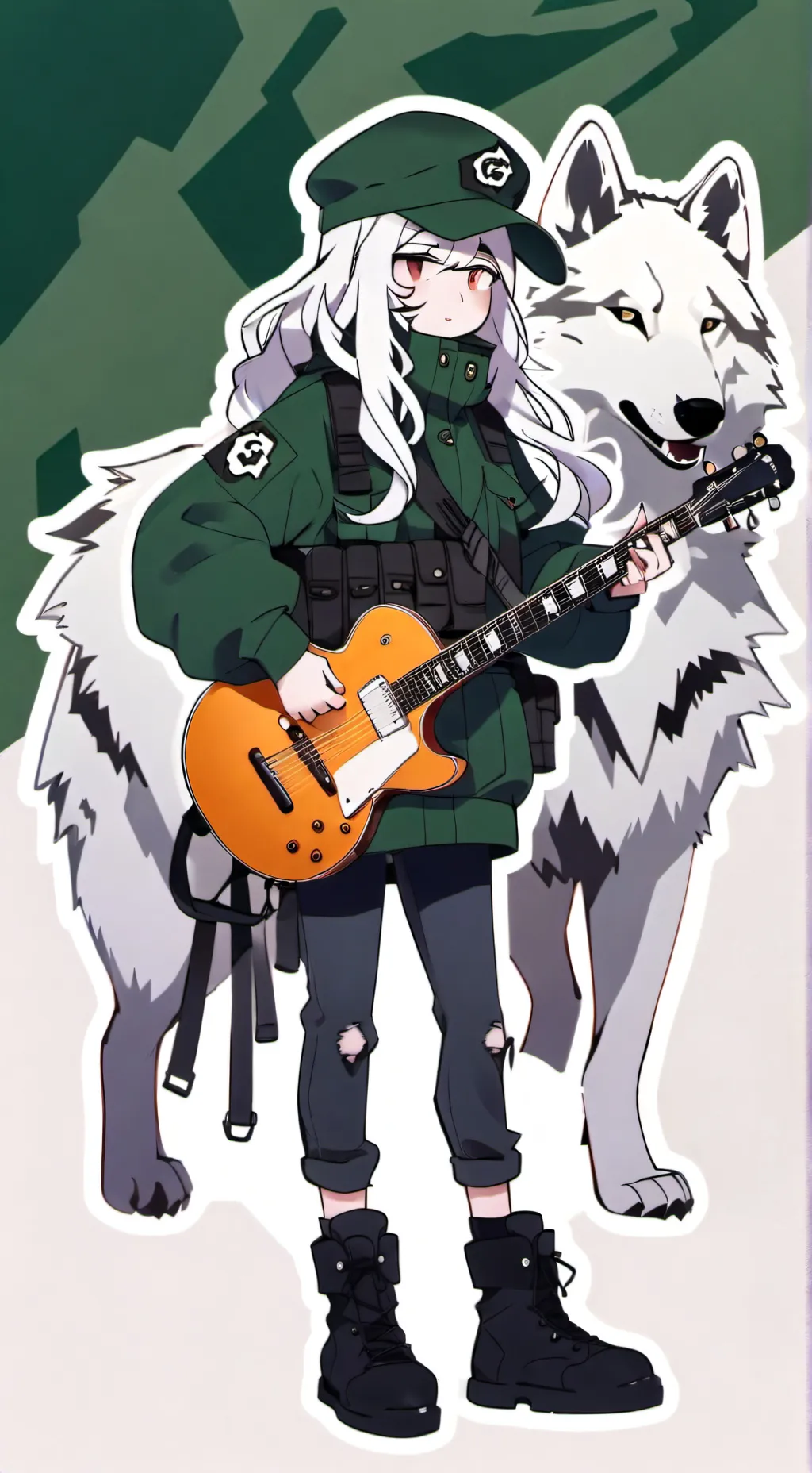 ai character: Chechen Colette background