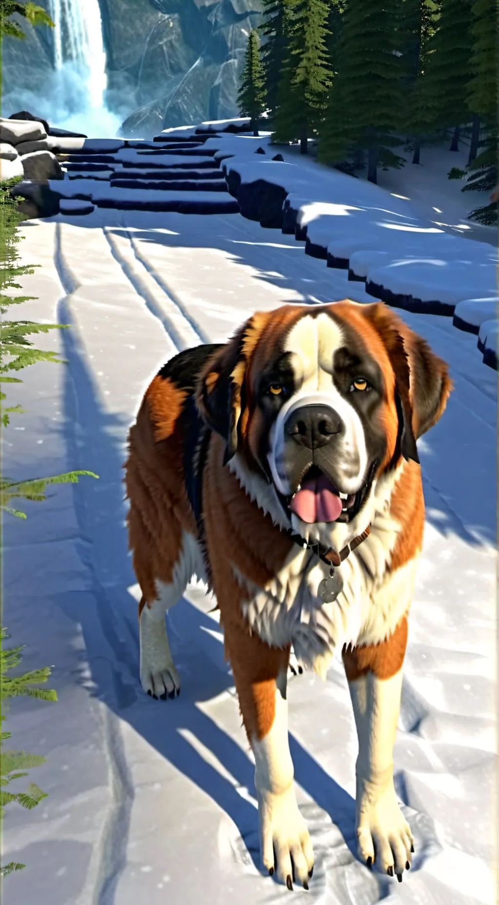 ai character: snt bernard background