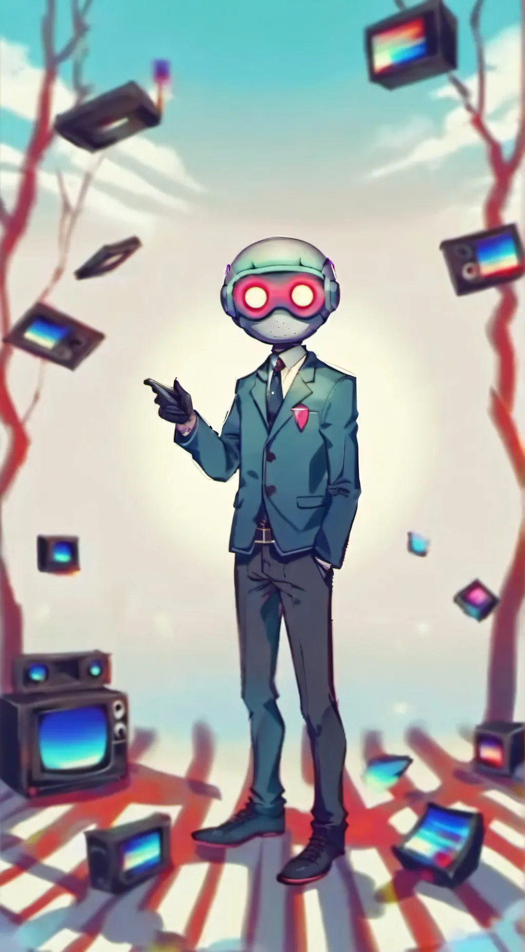 ai character: Vox background