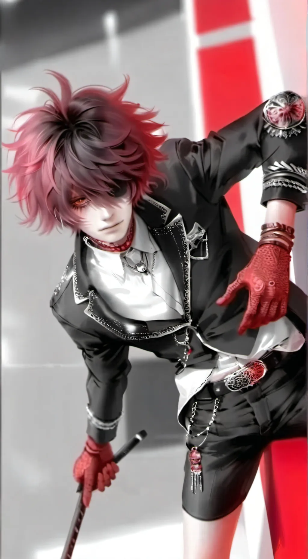 ai character: Fuji background