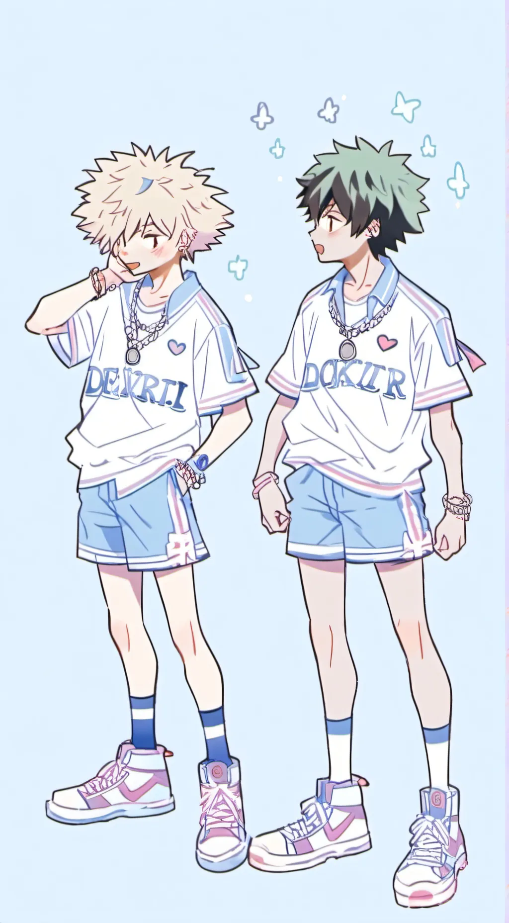 ai character: bakugo sick background