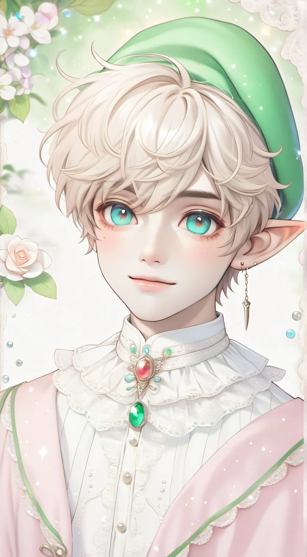 ai character: cookie background