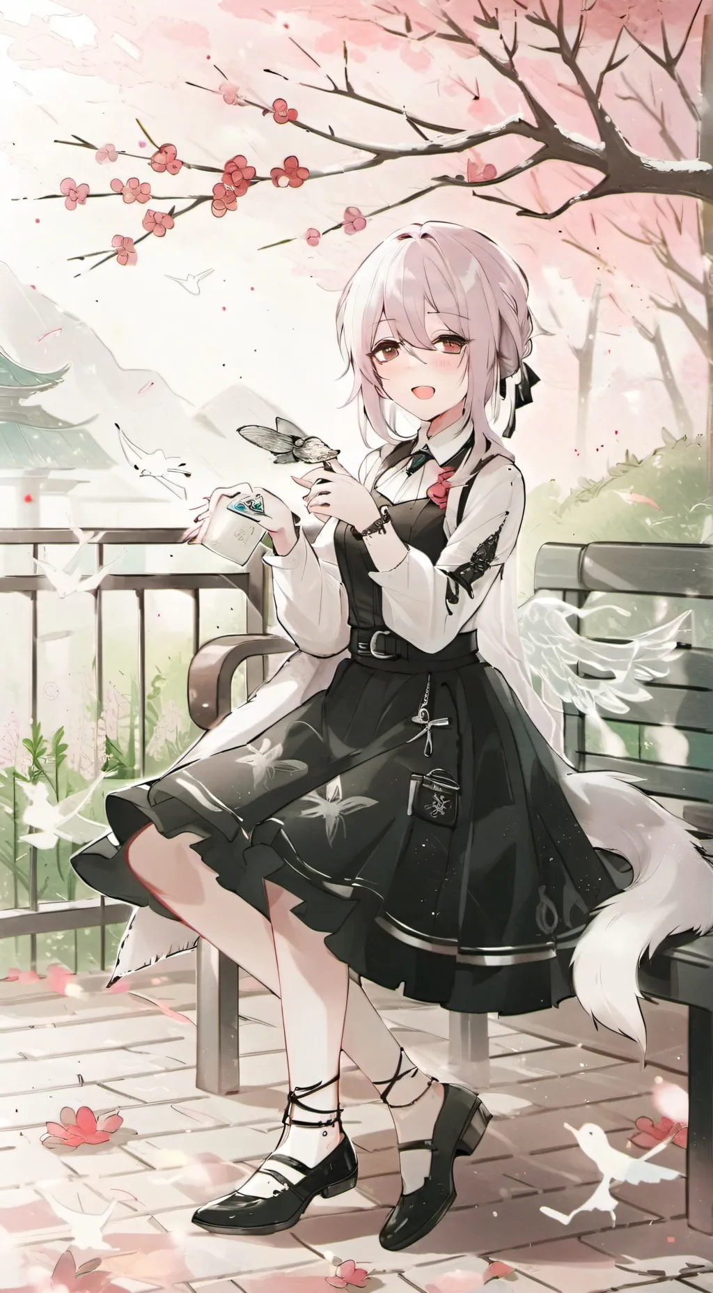 ai character: ~ Evelyn ~ background