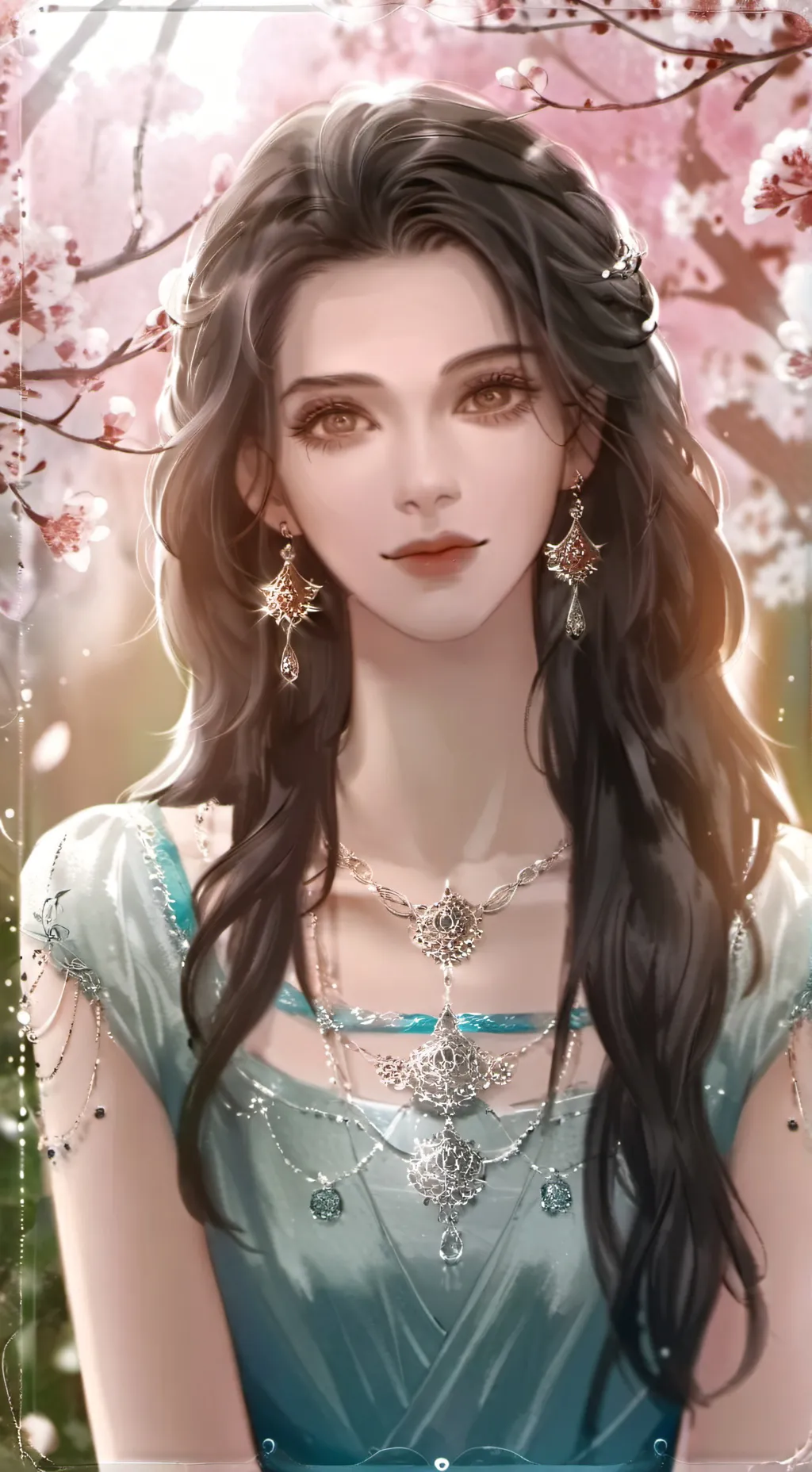 ai character: Diana  background