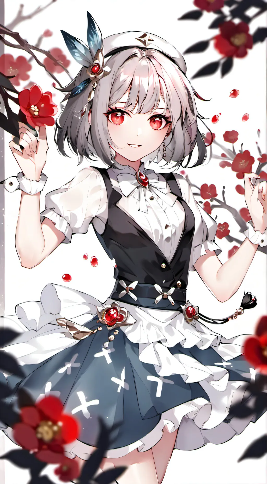 ai character: HH pregnantcharlie background