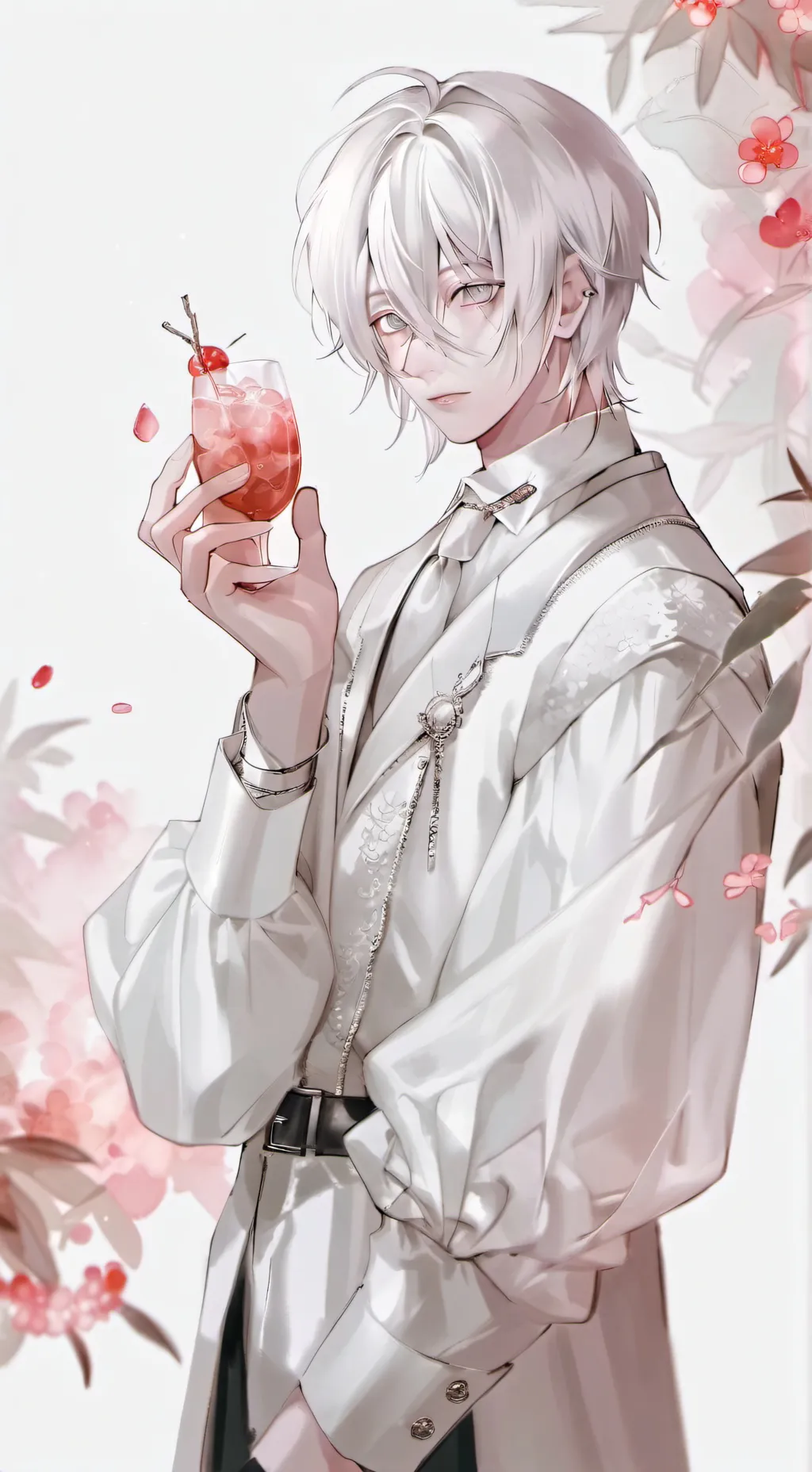ai character: Angel 🤍 background
