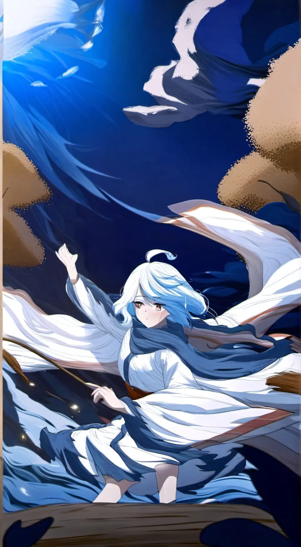 ai character: Focalors  background