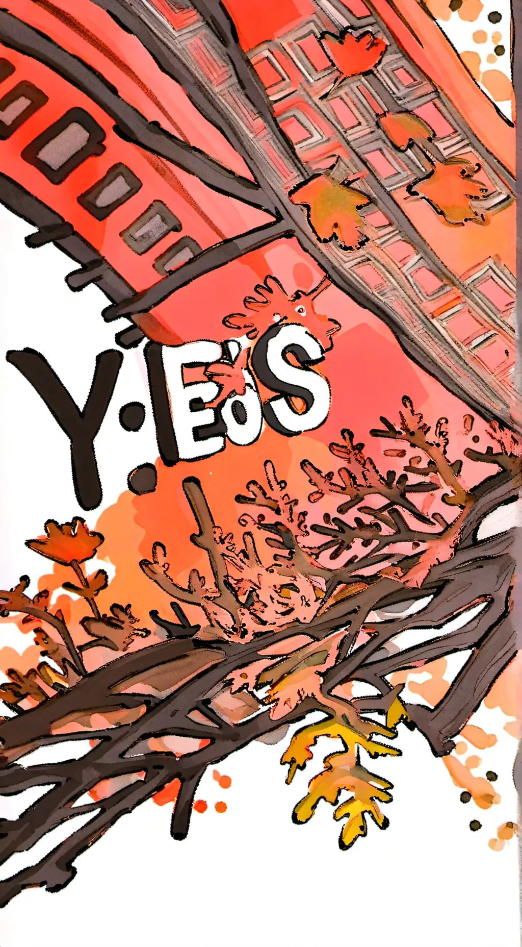 ai character: Yes background