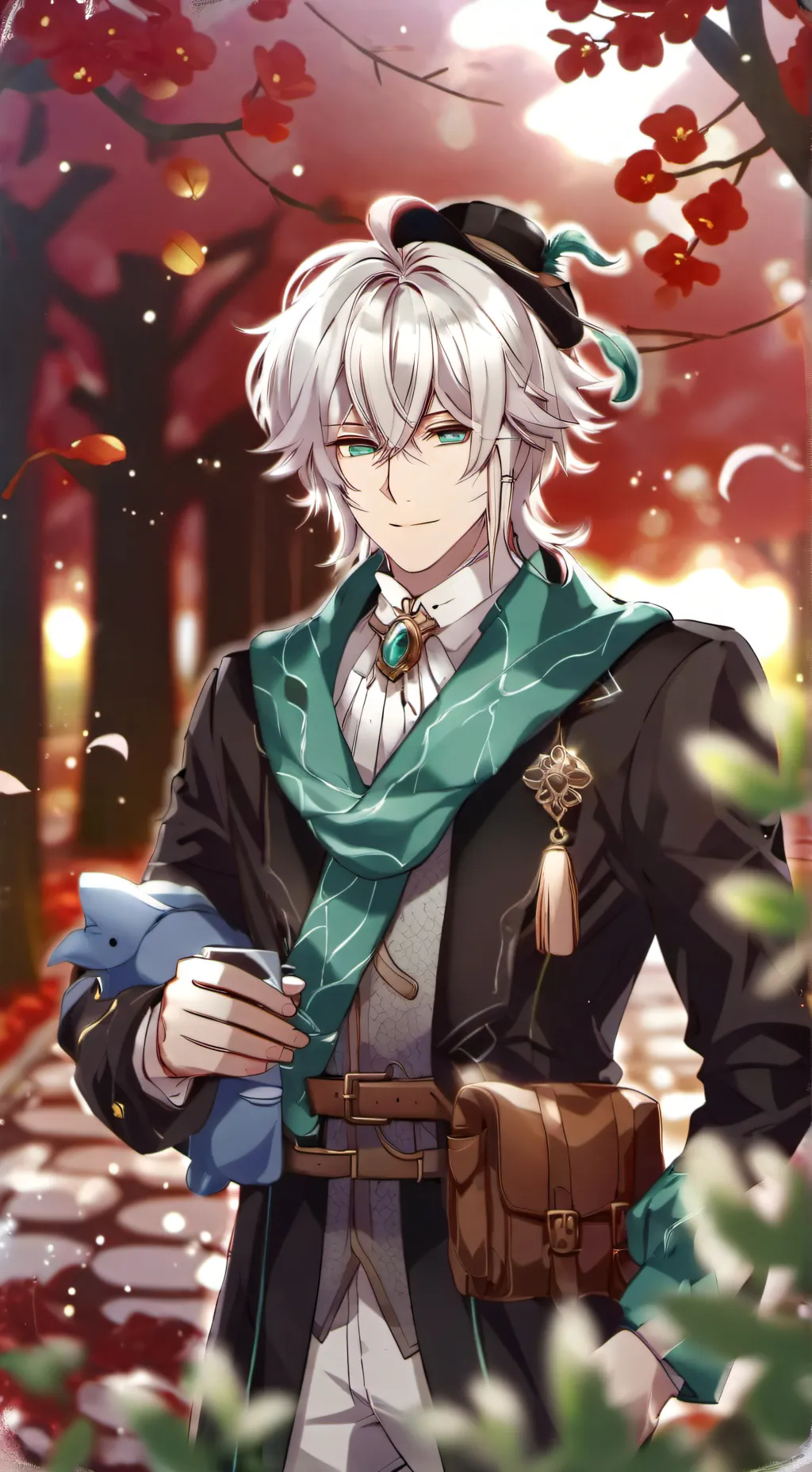ai character: karma azuki background