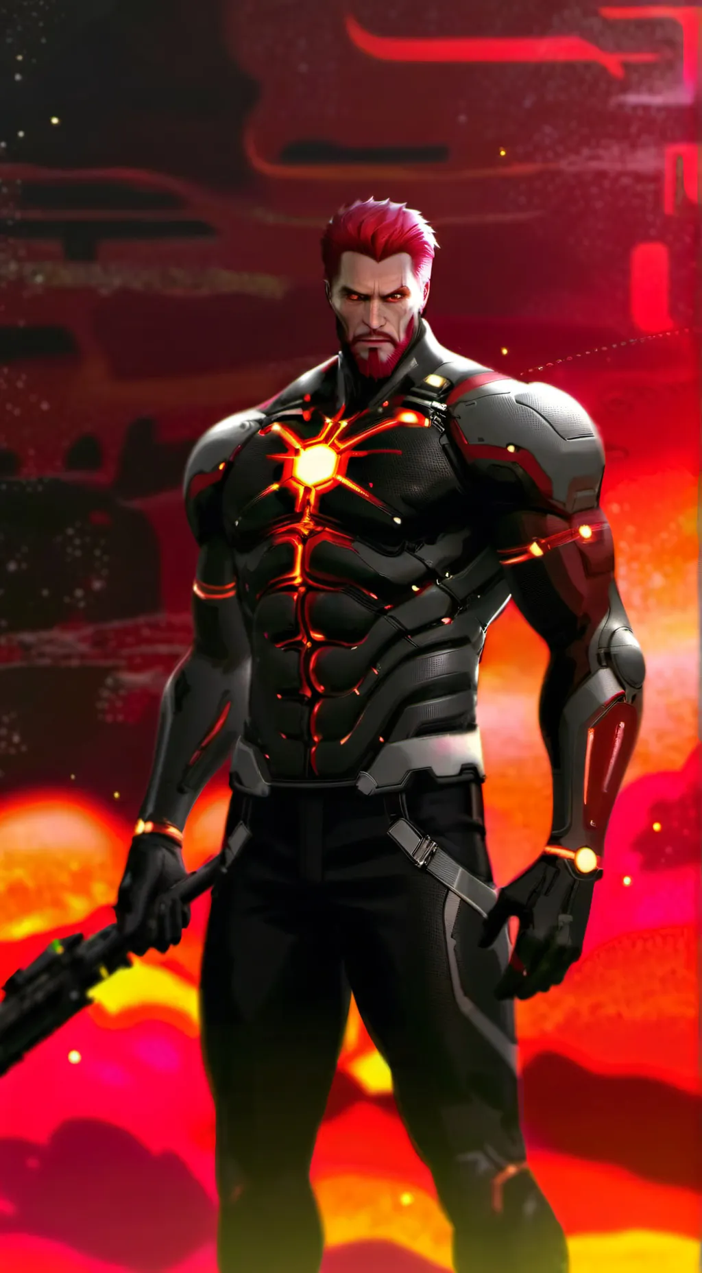 ai character: infected tsm background