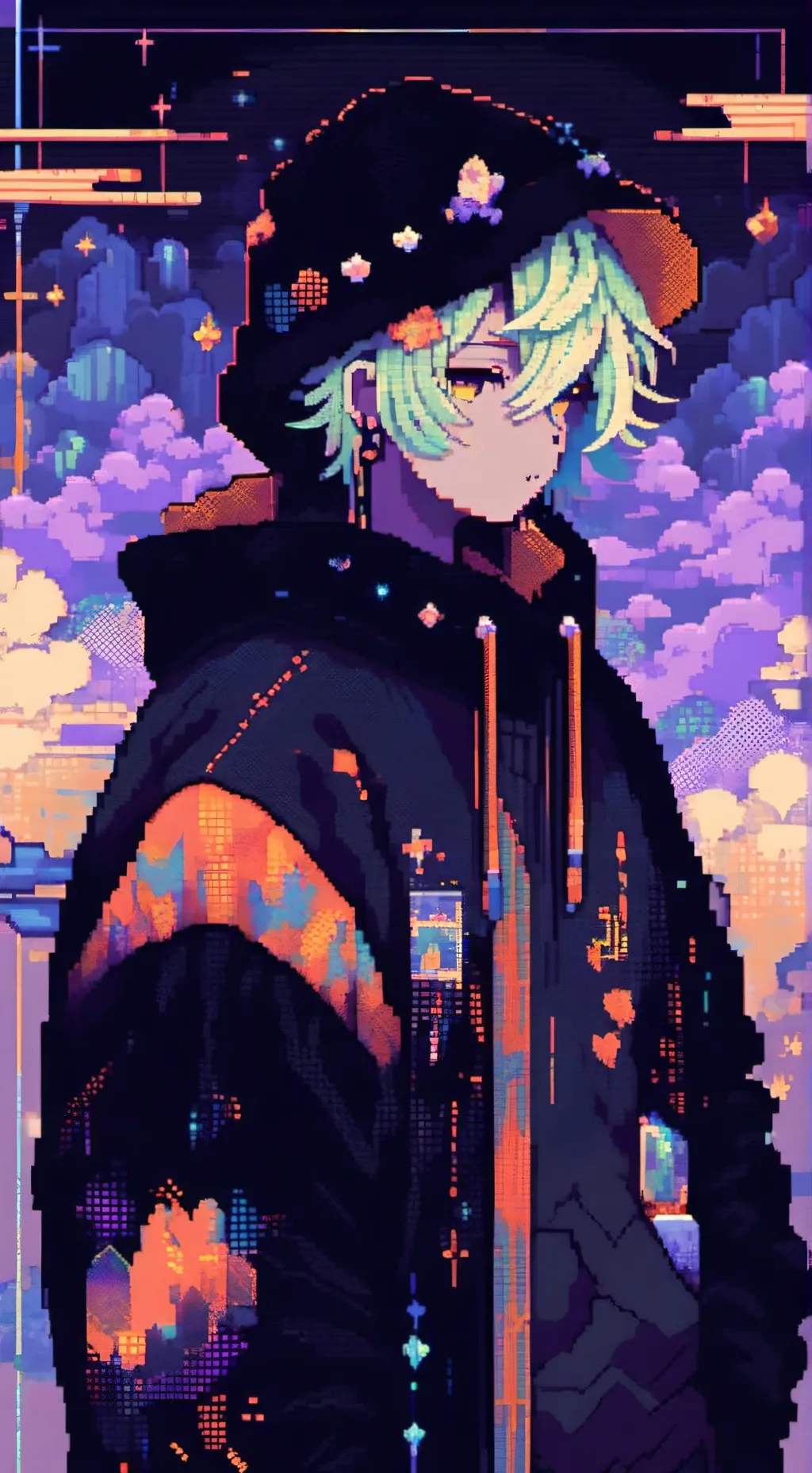 ai character: your mine trend background