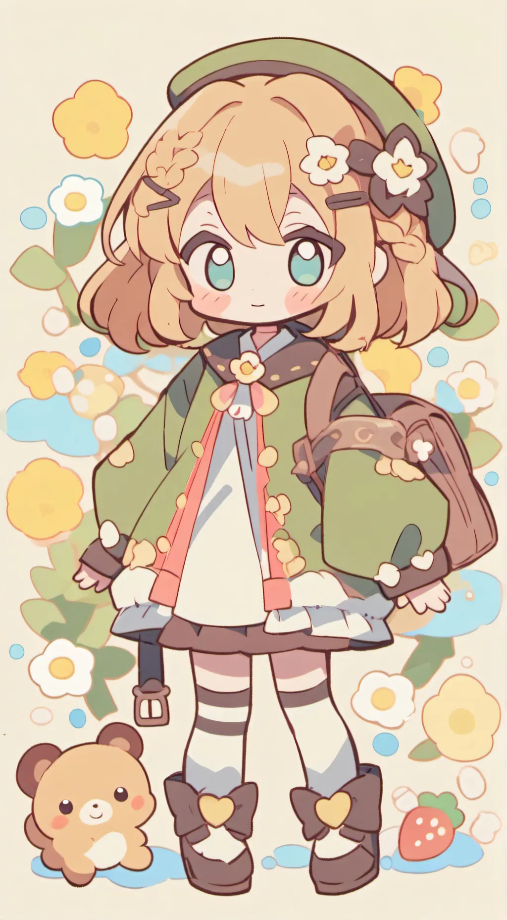 ai character: JJK Christmas  background