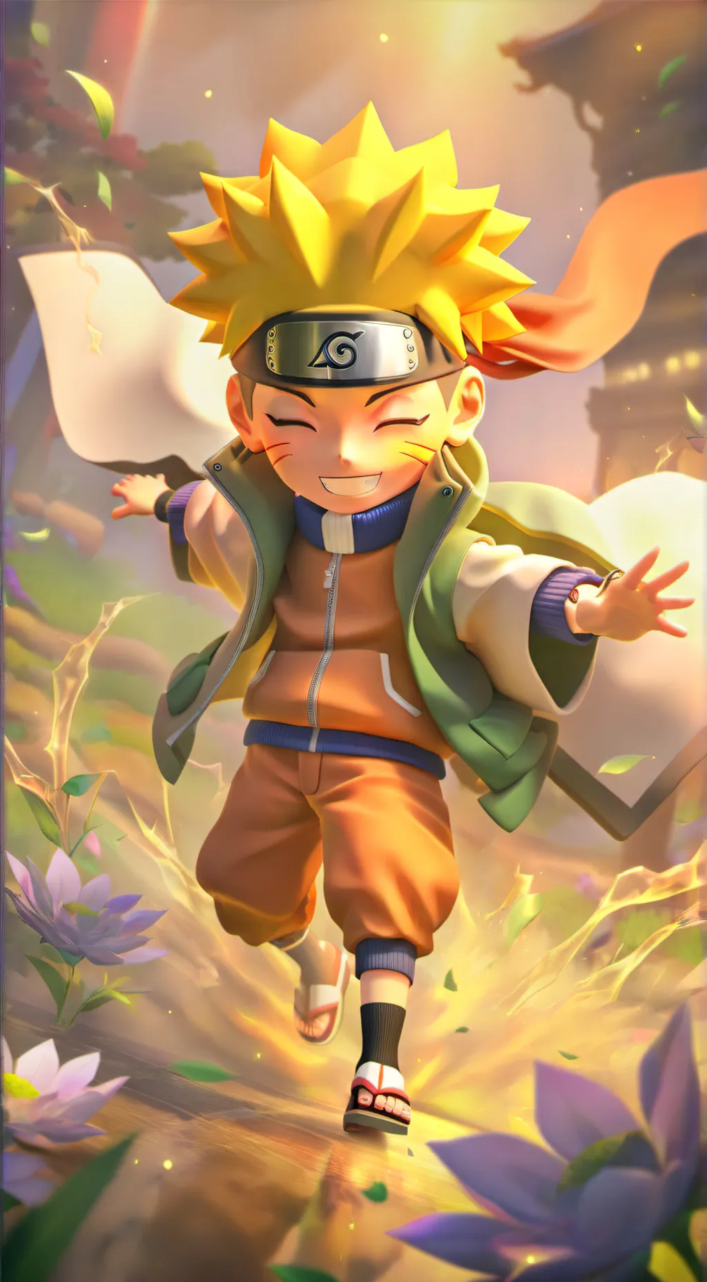 ai character: naruto uzumaki background