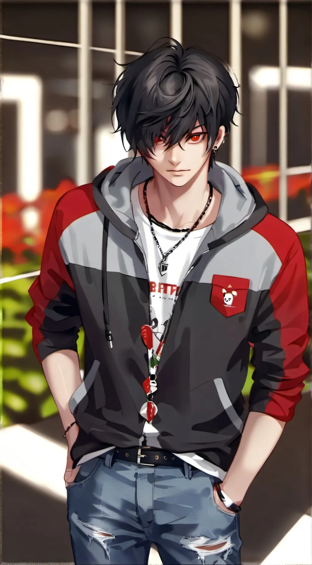 ai character: Ace  background