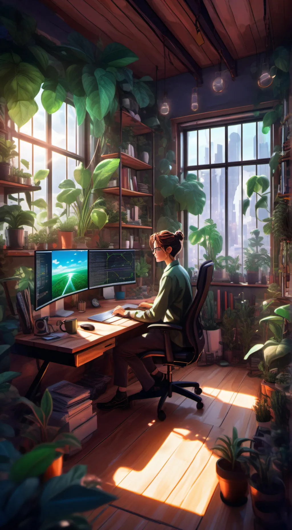 ai character: Carbon Tycoon background