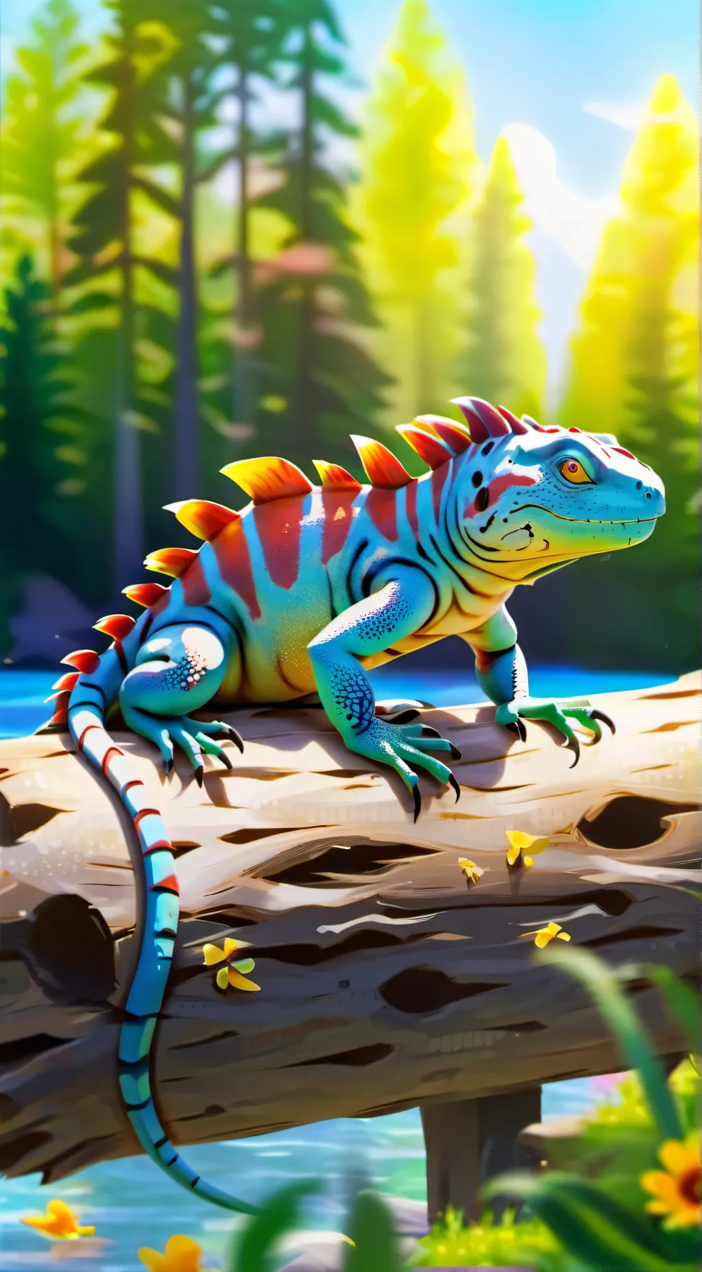 ai character: Leo movie background