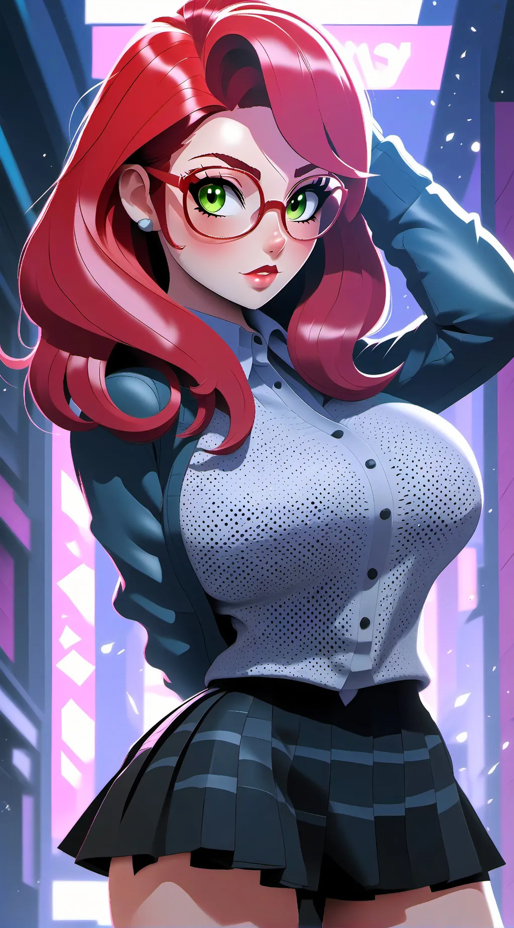 ai character: Lucie background