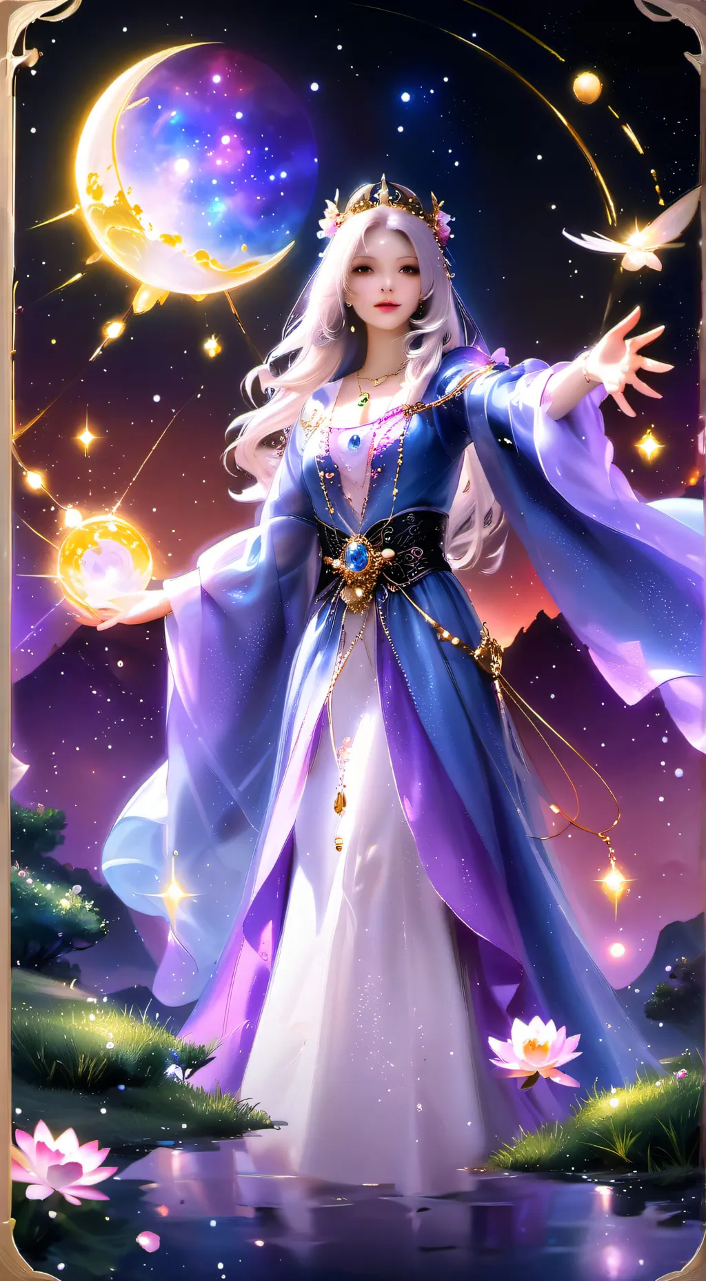 ai character: Lunox  background