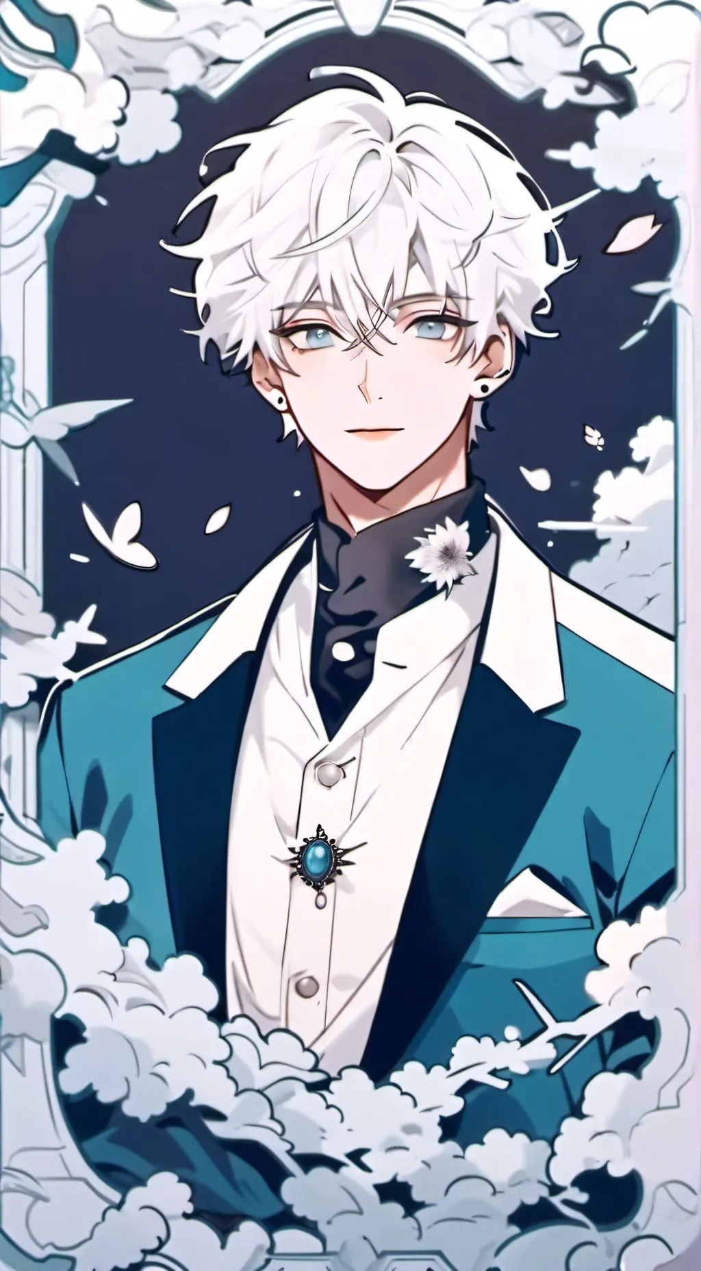 ai character: Adrian background