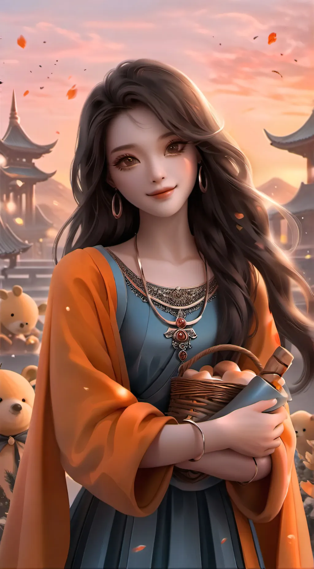 ai character: sarah background