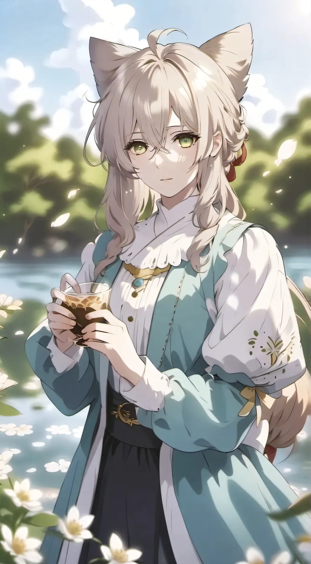 ai character: Giyuuuuuu background