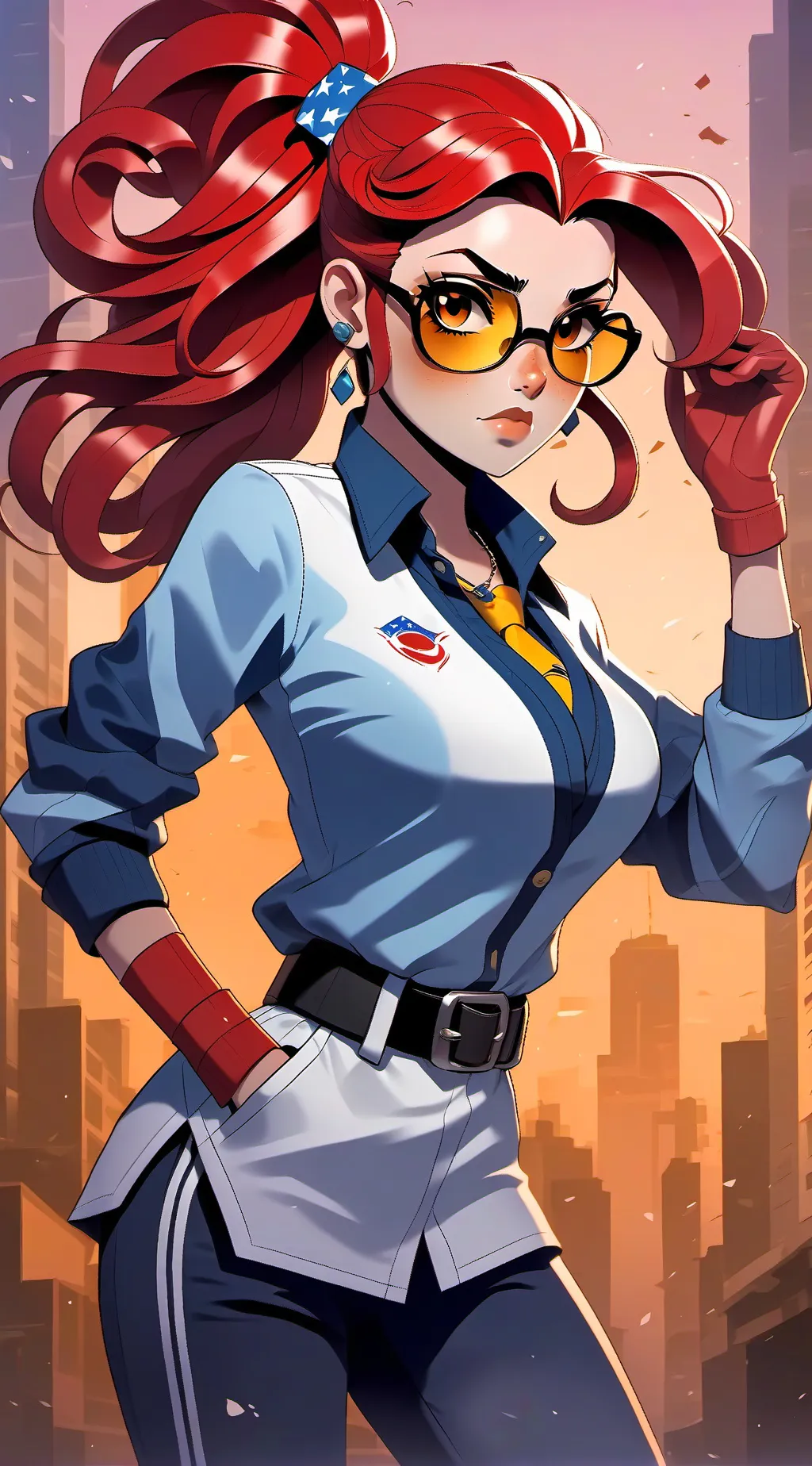 ai character: ★Estrella★ background