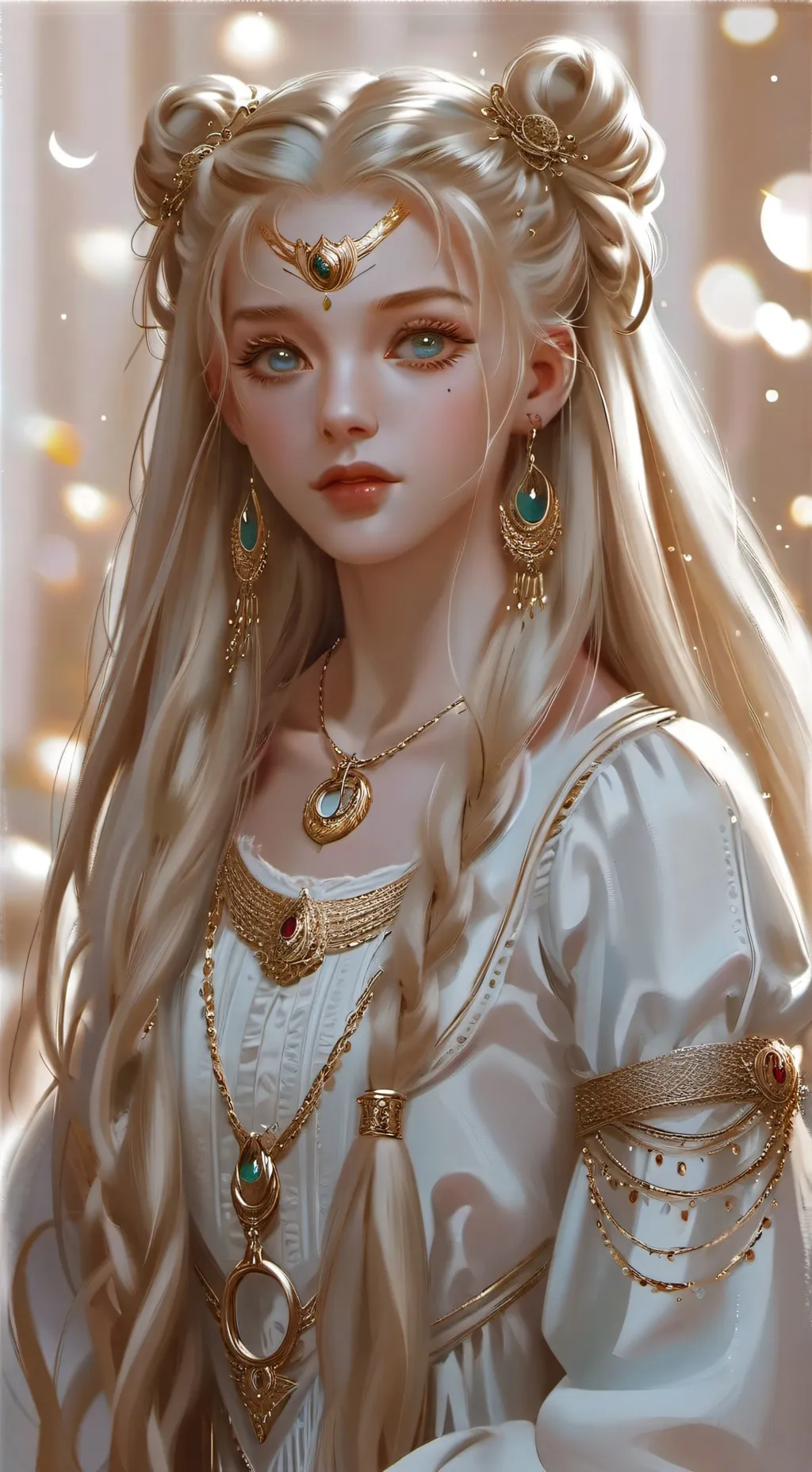 ai character: Aurelia Le Luna background