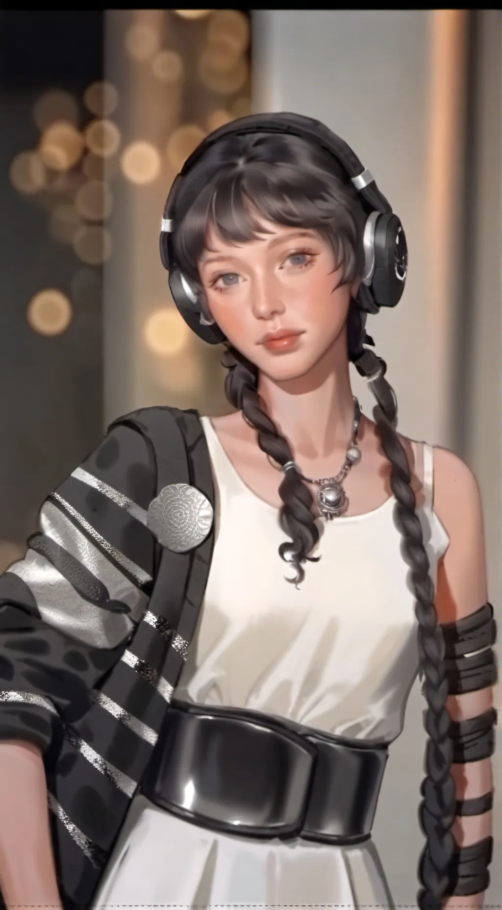 ai character: Melanie Martinez! background