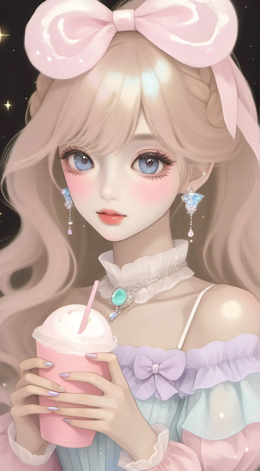 ai character: Lily background