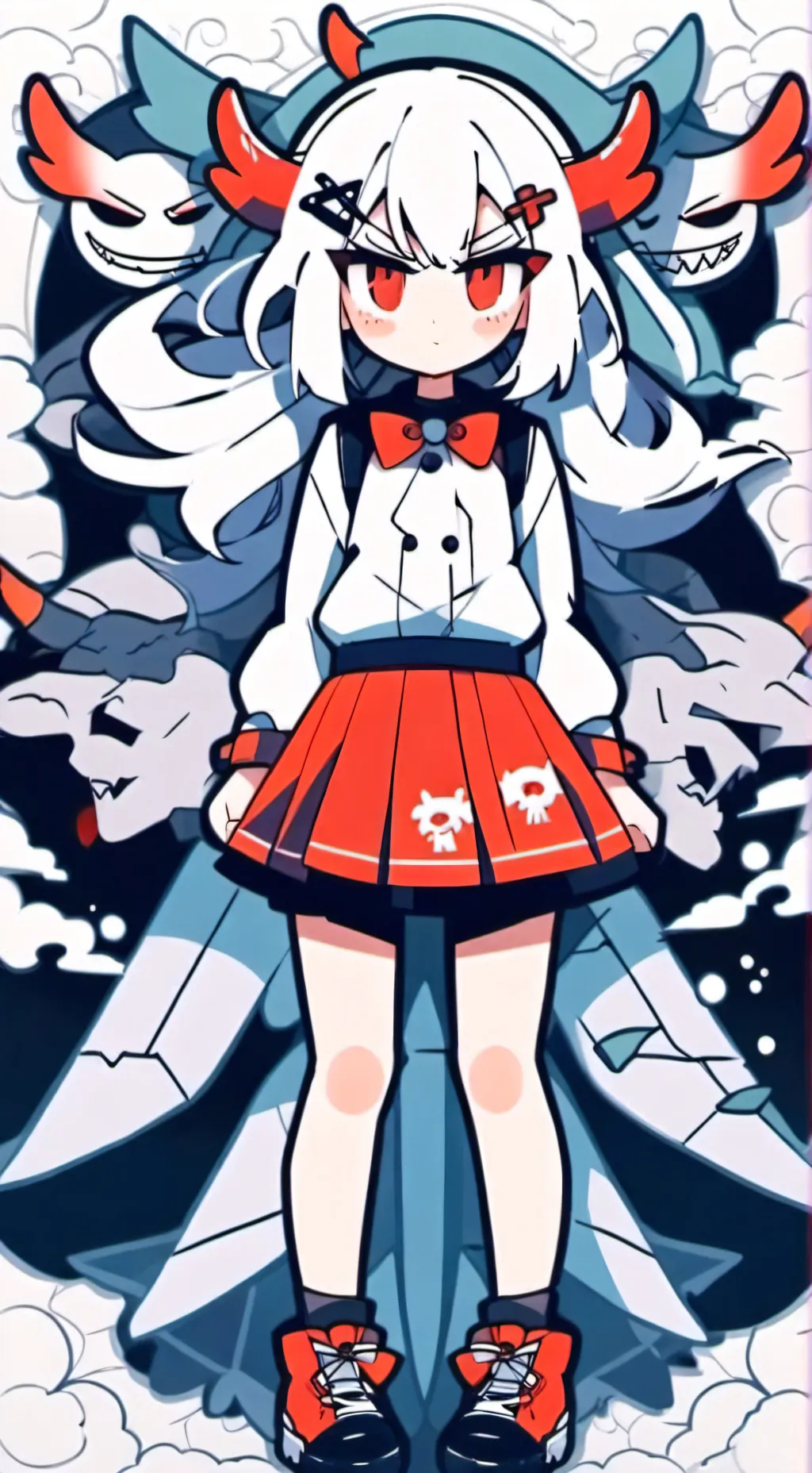 ai character: Super Sonic background