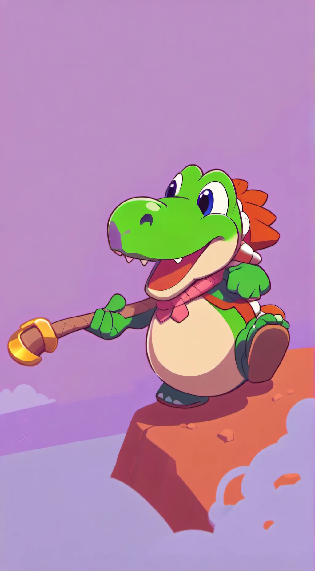 ai character: Animation Mayhem background