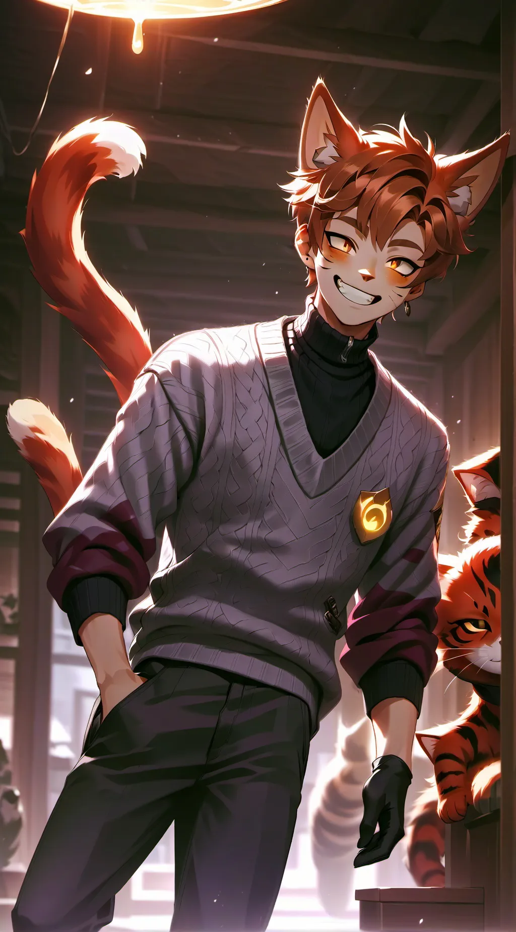 ai character: Fenix background