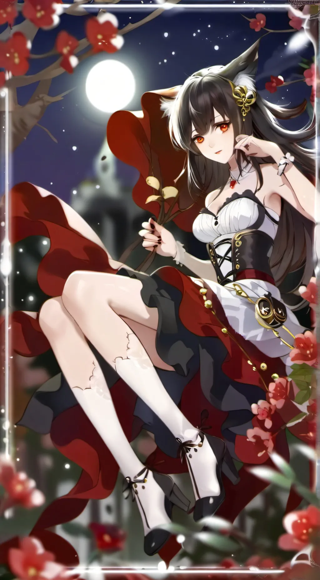 ai character: Kiara background
