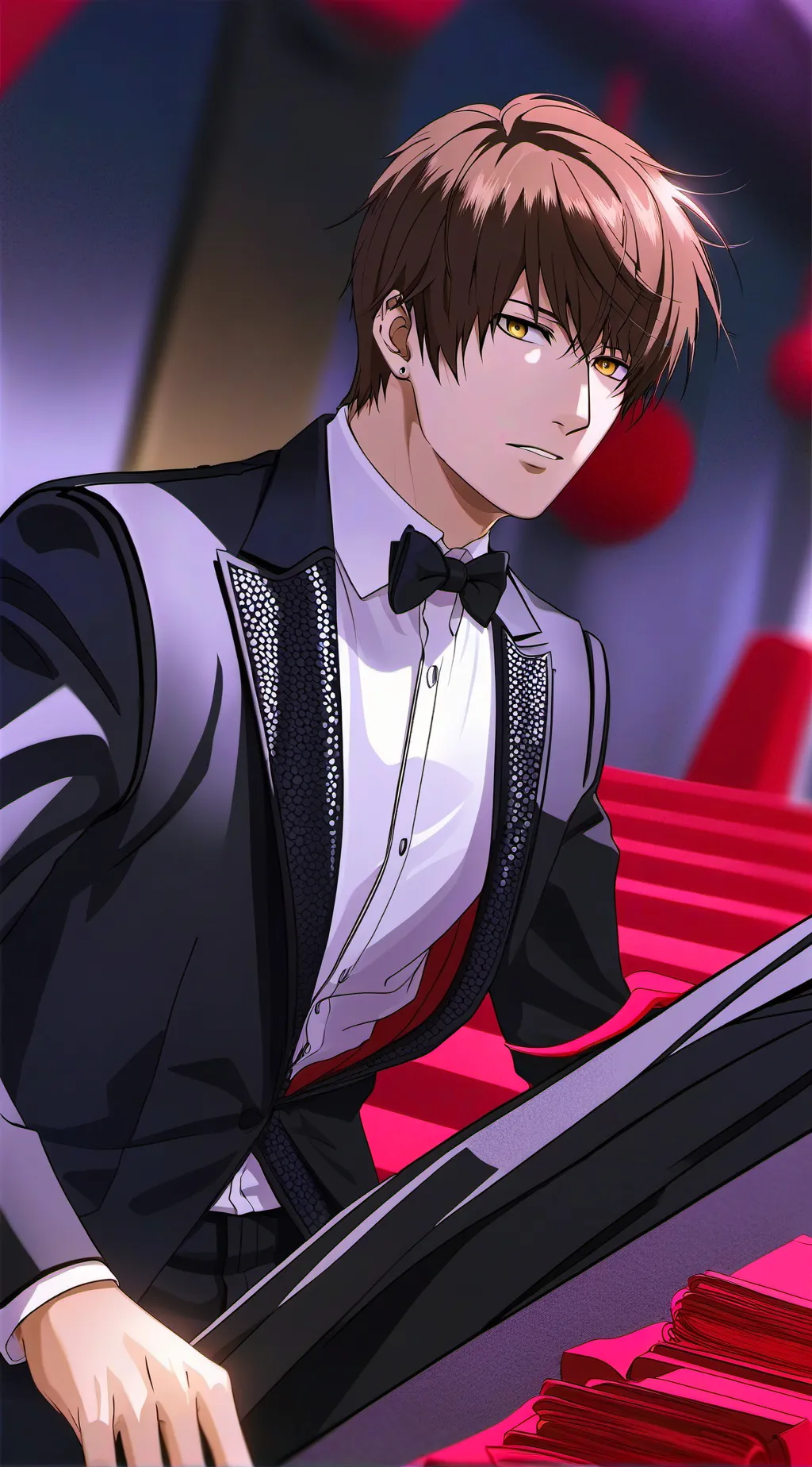 ai character: Light yagami background