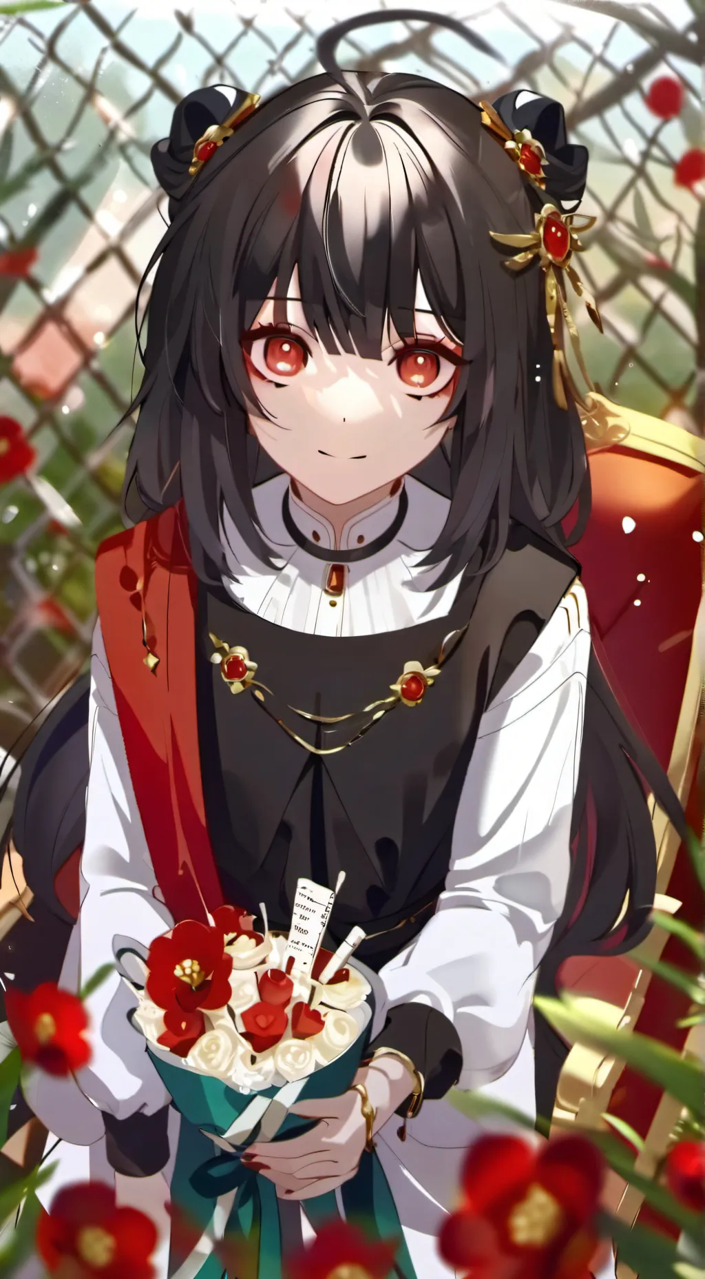 ai character: lily background