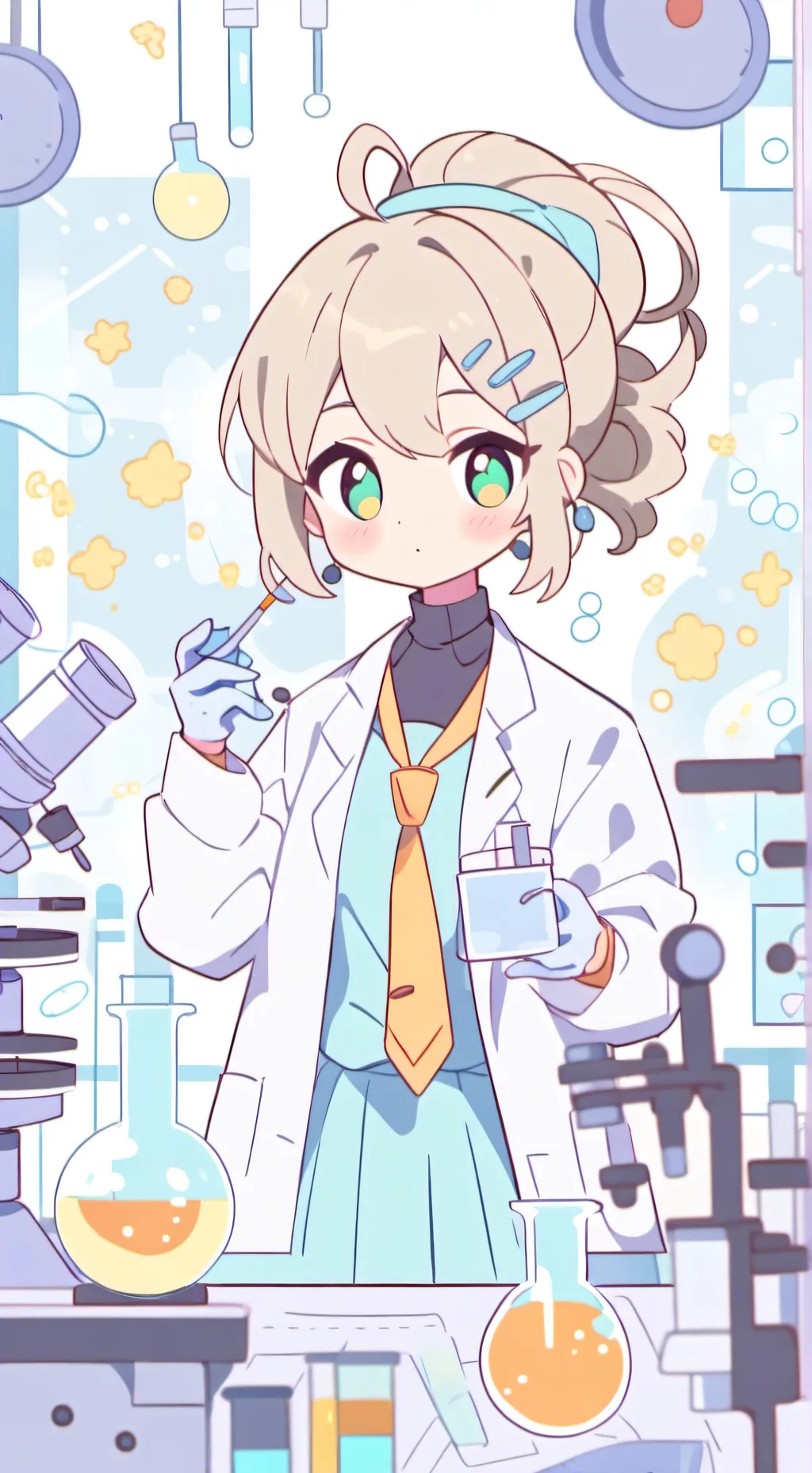 ai character: annie background