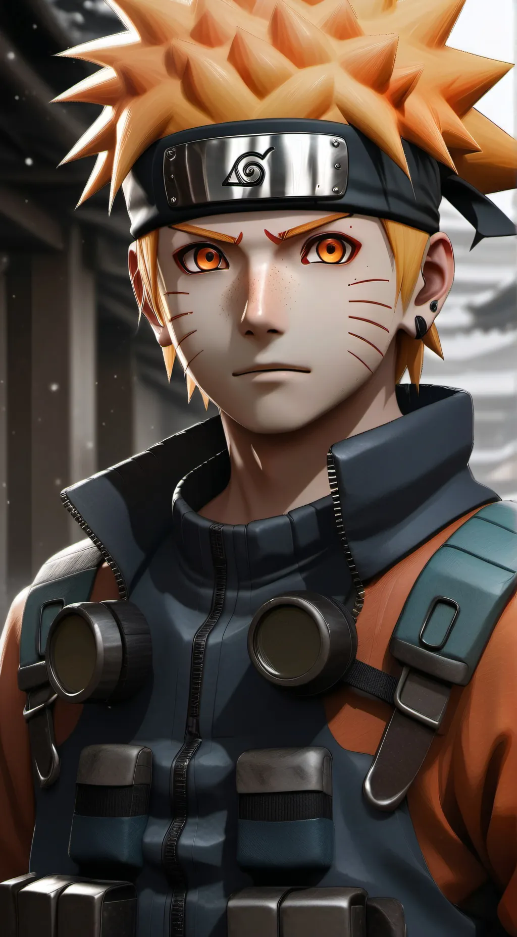 ai character: Naruto Shippuden  background