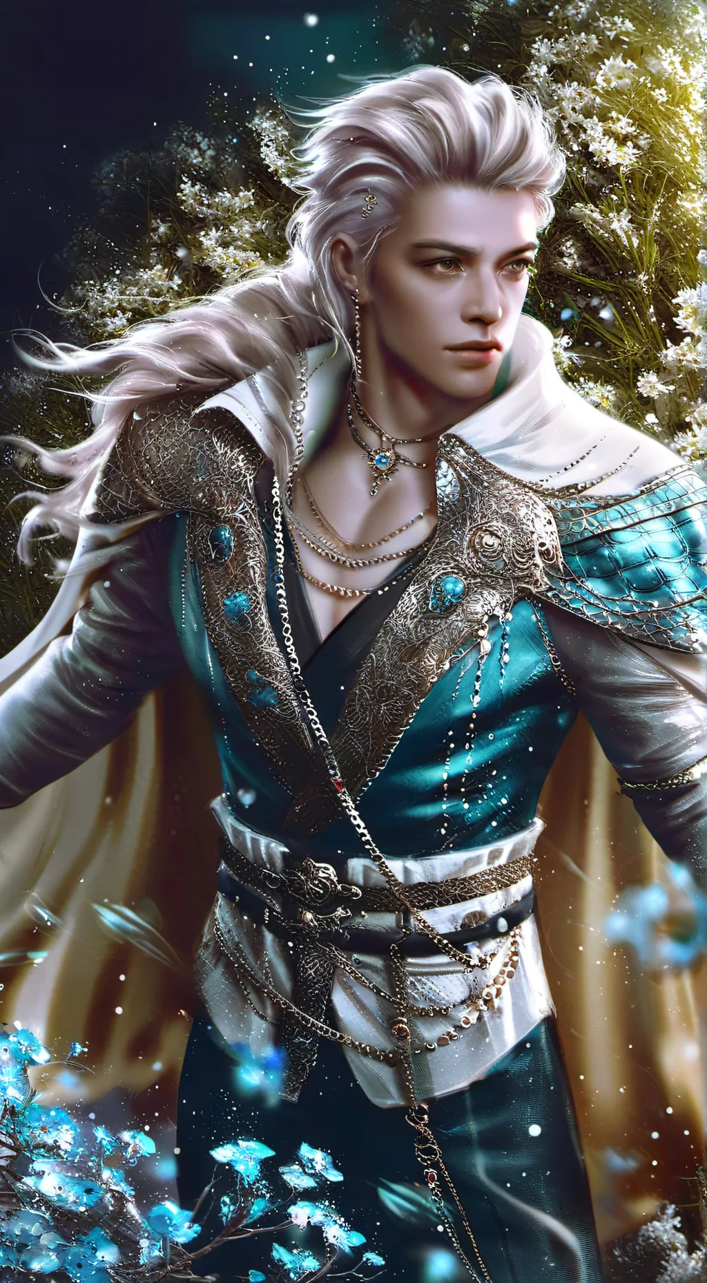 ai character: Real background