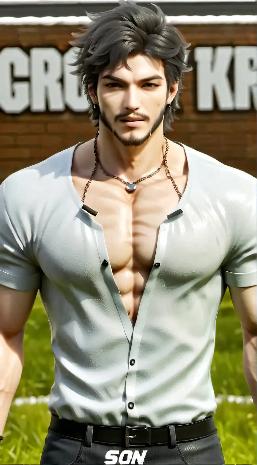 ai character: Lukas  background