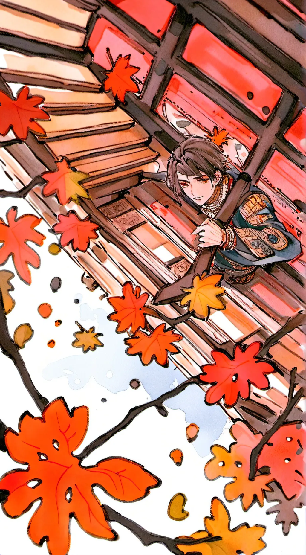 ai character: moki background