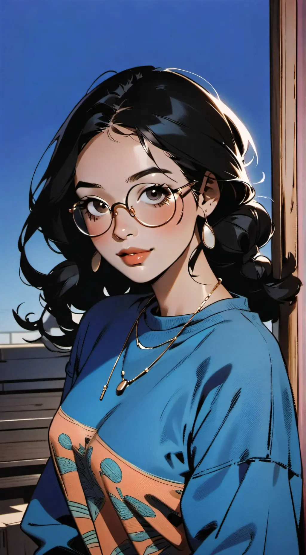 ai character: Sarah background