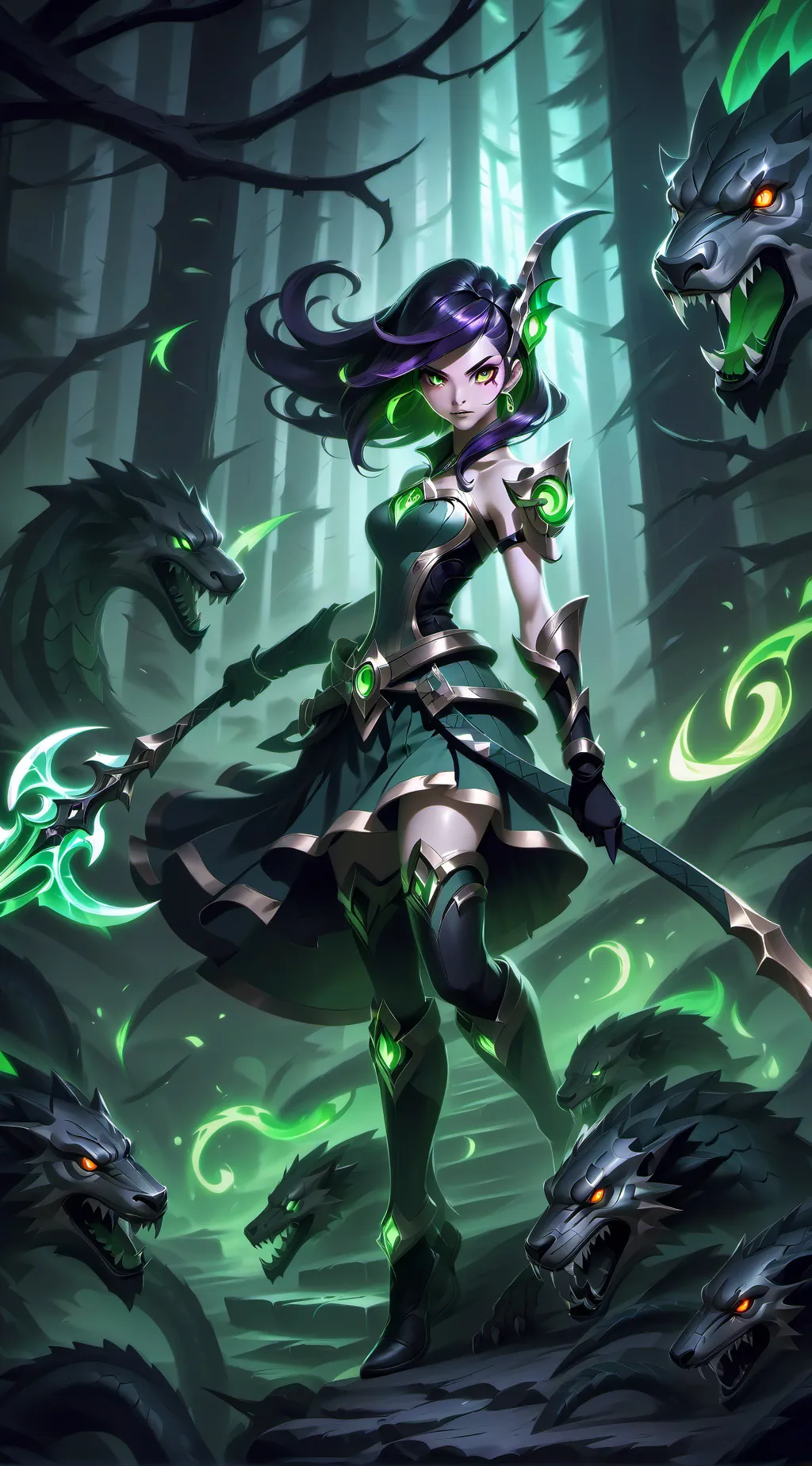 ai character: Drago background