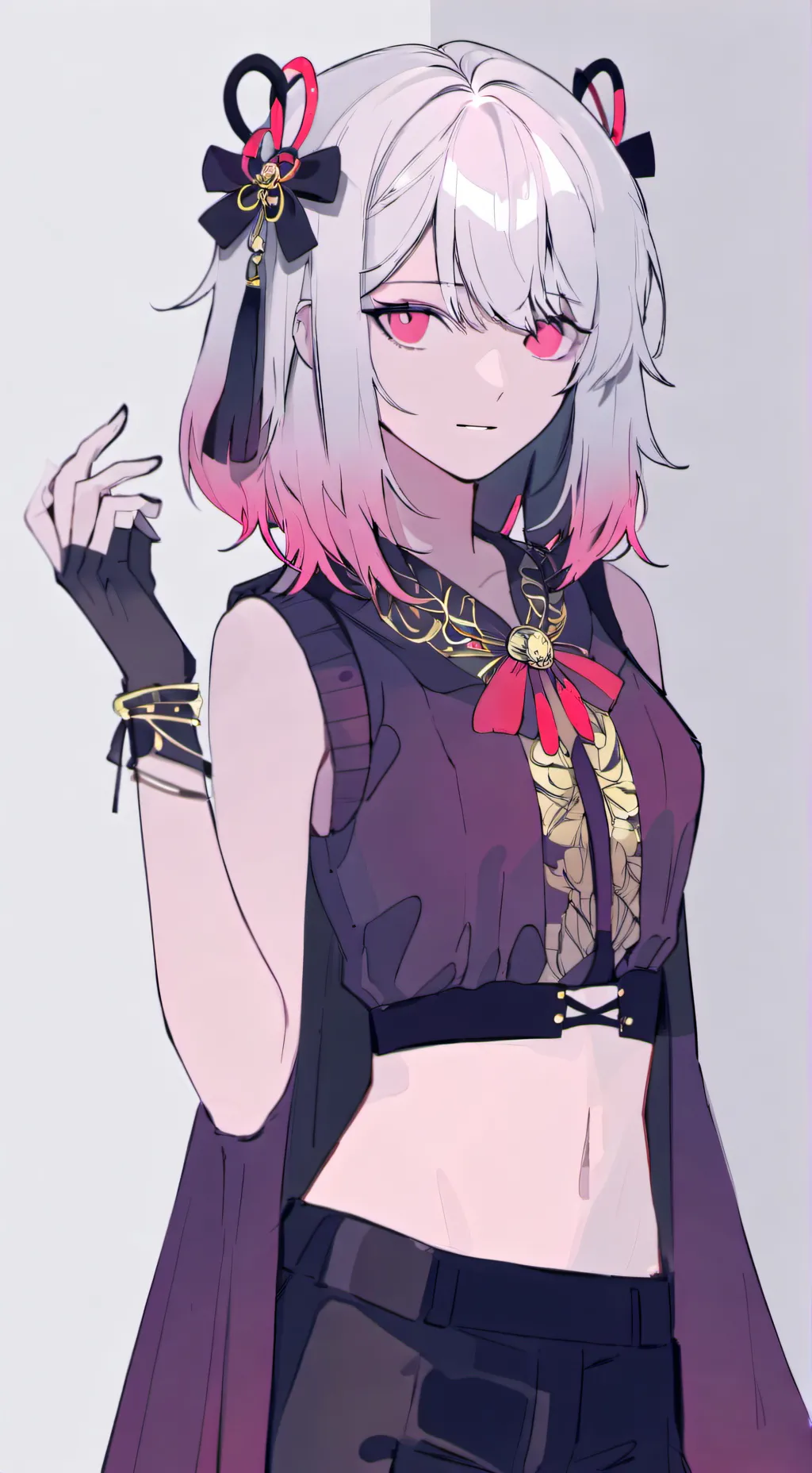 ai character: Demon slayer  background