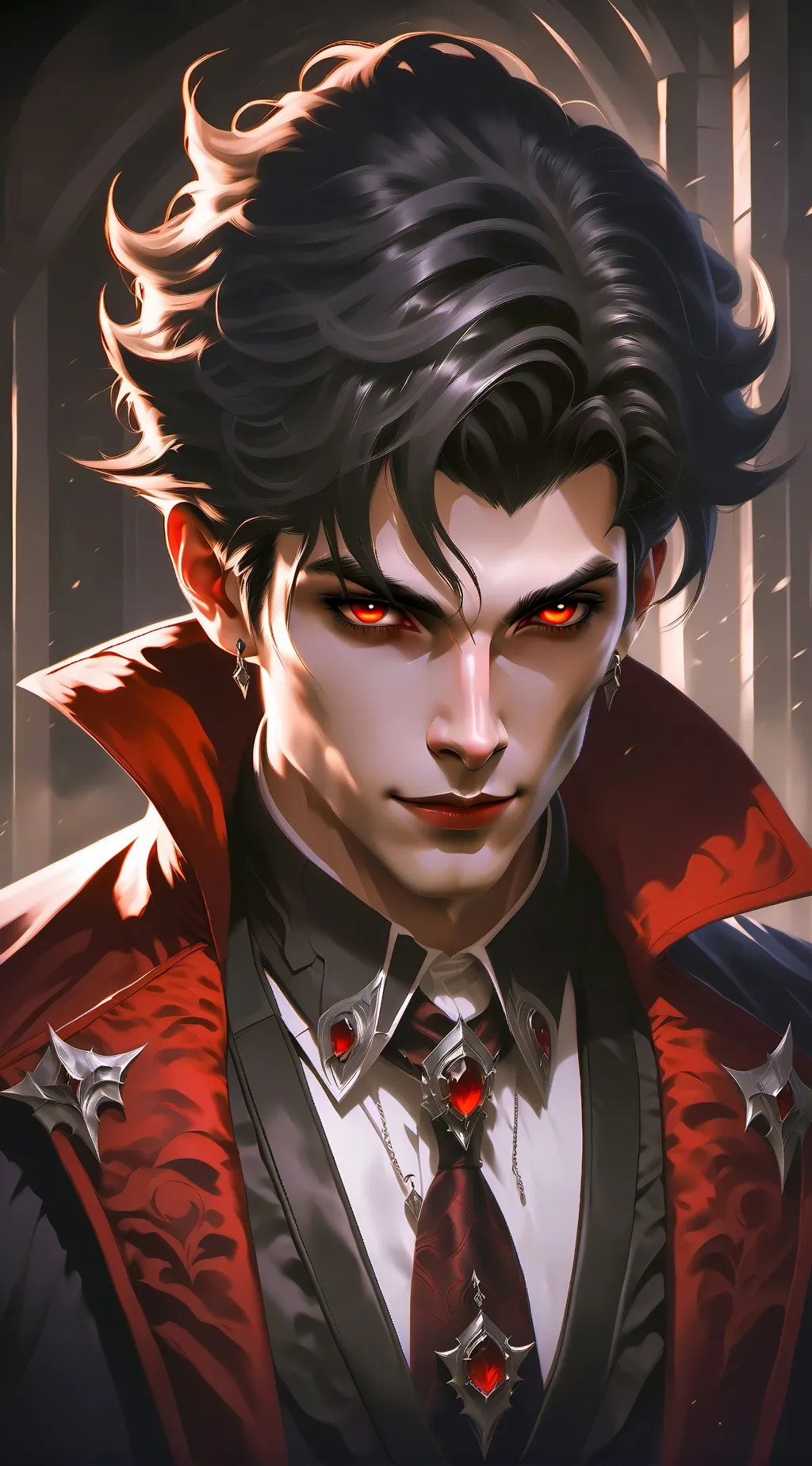 ai character: Aaron  background