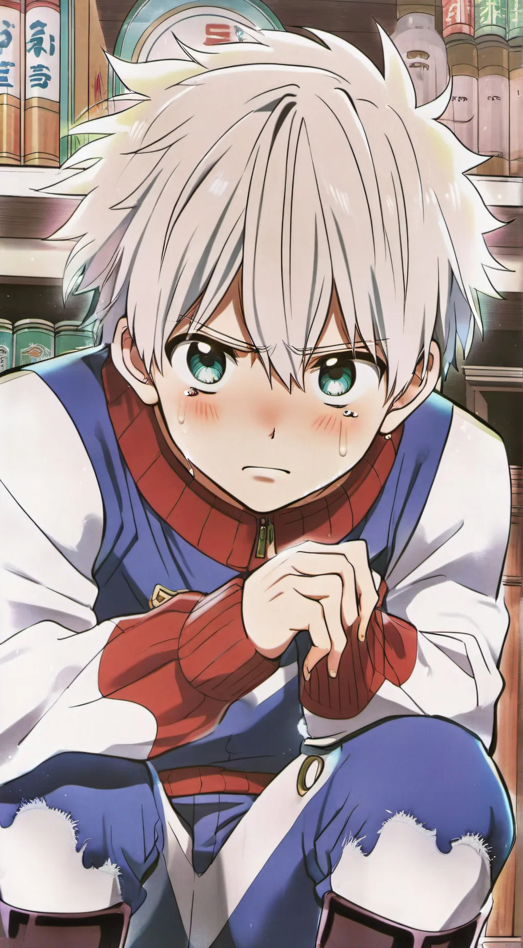ai character: bakugo background